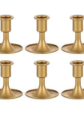 欧式蜡烛台摆件复古餐桌浪