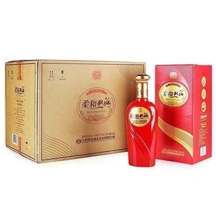 双沟柔和红精品42度450ml*6瓶整箱浓香型纯粮白酒婚庆