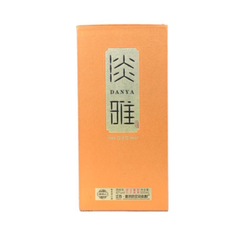 江苏双沟淡雅D20白酒42度纯粮食酿造500ml*6瓶整箱浓香型白酒