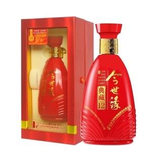 今世缘典藏12白酒 52度500ml*六瓶整箱 高度幽雅醇厚白酒