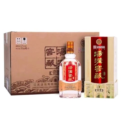 汤沟窖藏一号42°整箱6瓶42℃浓香型白酒