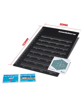 德国灯塔-邮票齿孔卡Z0000S/量齿卡/齿孔测量器