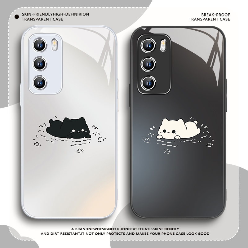 情侣猫咪卡通可爱新款手机壳