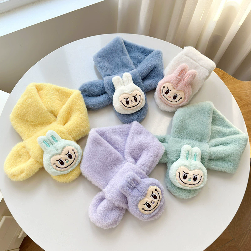 冬季卡通儿童伴手礼围巾