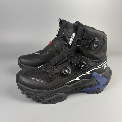 Traceable~出口加拿大旋转扣户外全地形徒步鞋大脚丫防泼水登山鞋