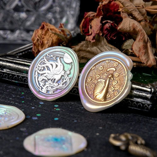 [Отражение] Огненная лакие уплотнение Специальная золотая порошка розовая крема для лаки