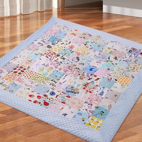 百家被百福被布料婴儿抱被料新款幼儿园儿童被纯棉手工diy材襁褓