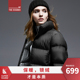 J150 黑色加厚保暖超轻短款 THE ESSENCE鹅绒羽绒服女2025新款