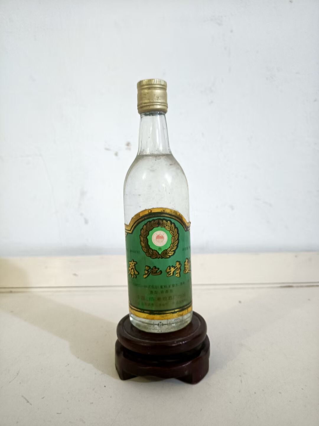 96年38度180毫升秦池特曲小酒版 保真原瓶老酒收藏