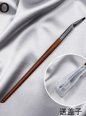 VAO弯头眼线刷折角细节刷下至刷子眼线膏专用刷化妆刷带盖笔刷