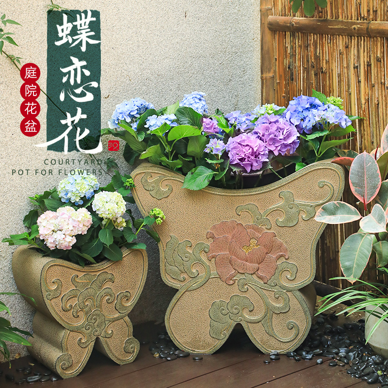 漢韻堂庭院花園花盆擺件