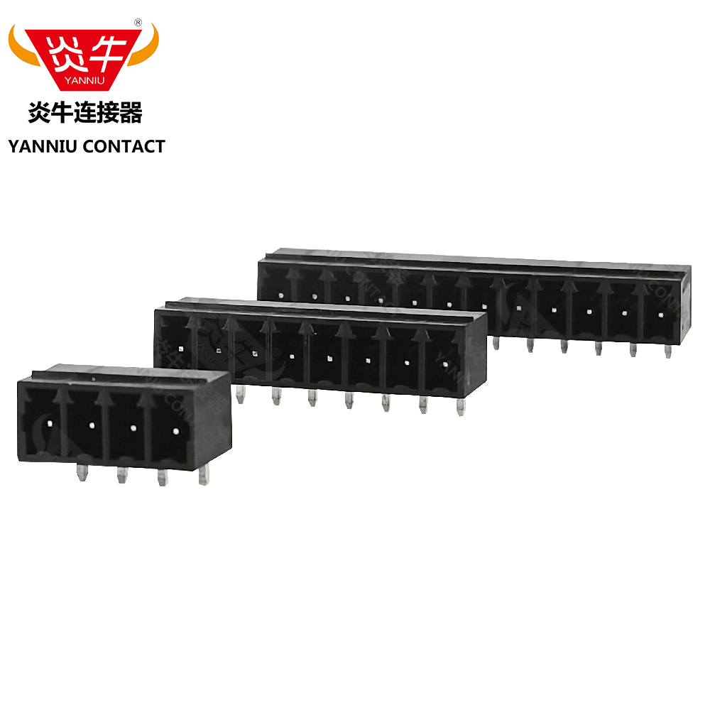 3.81mm炎牛凤凰针座PCB接线端子15EDGRC/ECH381R/KF2EDGR/MC1.5-G