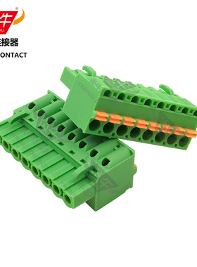 5.08mm插拔式PCB接线端子KF2EDGKDF/FKCT2.5-ST凤凰连接器接插件