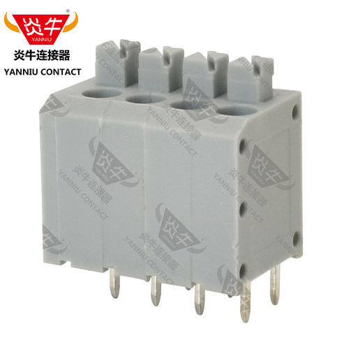 YN143炎牛3.81mm弹簧式接线端子
