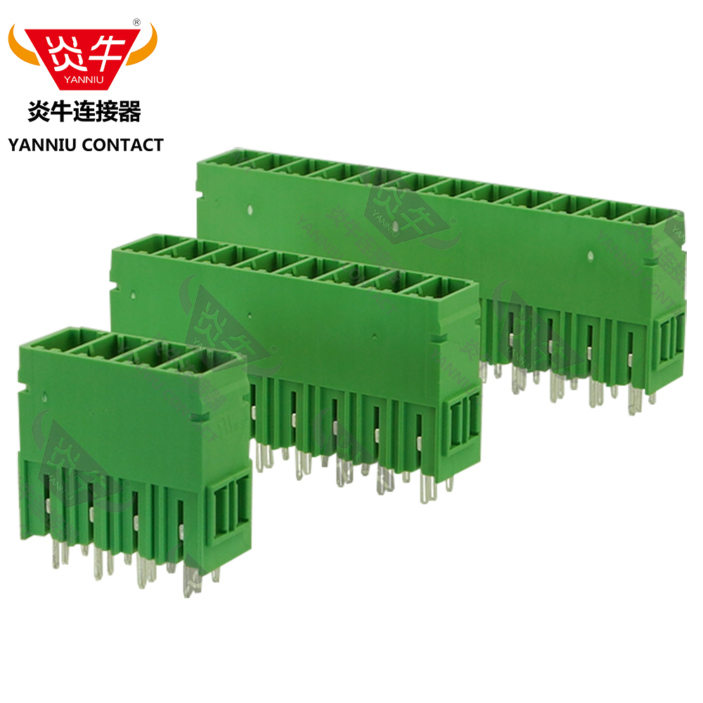 7.62mm凤凰插拔式pcb接线端子排
