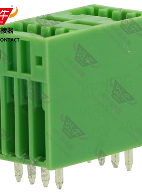 YN15EDGVH/KF2EDGVH/MCDV0.5-G1炎牛PCB接线端子2.5mm双层插座