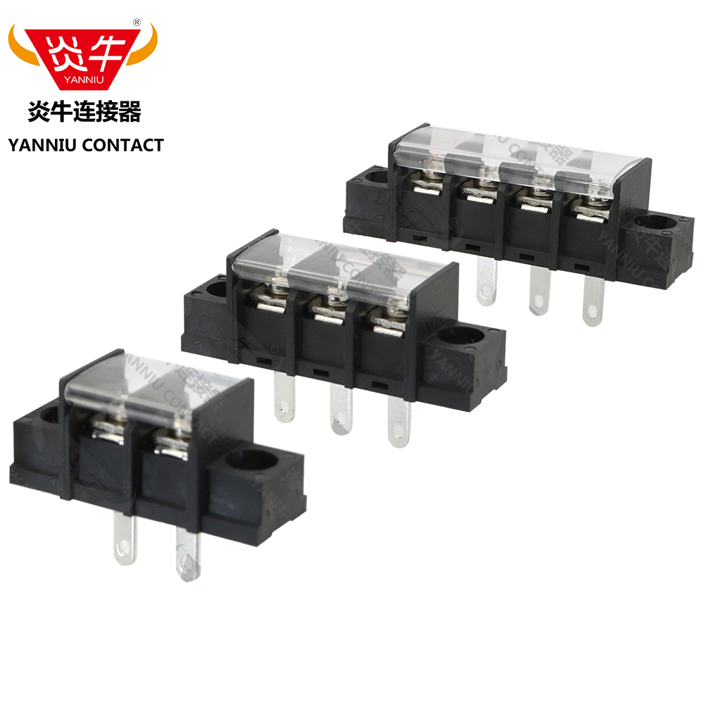 炎牛栅栏式PCB接线端子