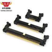 插针 耐高温 足金 DC2 镀金 牛角插座 IDC 2.0mm 68p 炎牛