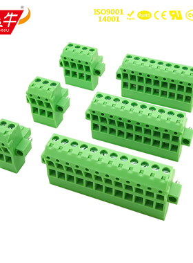 5.08mm凤凰双层插拔式PCB接线端子KF2EDGKHM/TMSTBP2.5-STF连接器