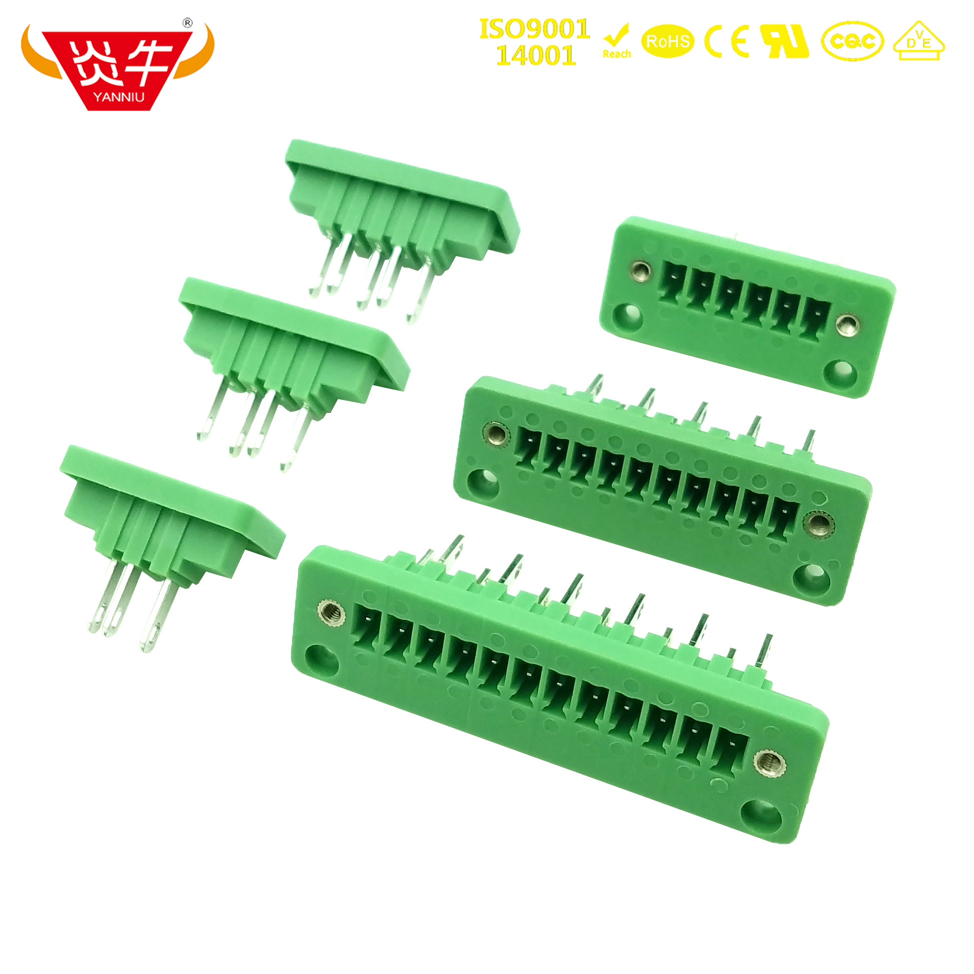 插拔穿墙式凤凰接线端子