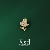 郁金香领口防走光小胸针隐形固定扣精致简约百搭西装 别针女ins潮