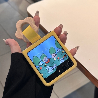 适用三星zflip6手机壳大视窗