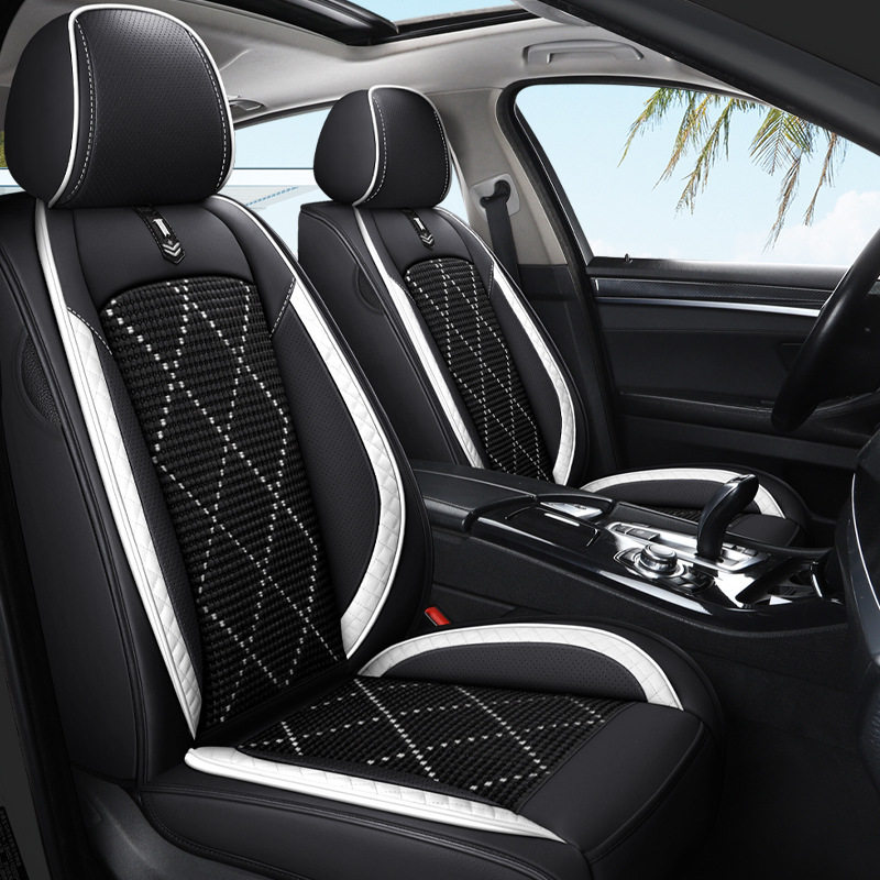 四季通用皮拼冰丝适用于凯美瑞轩逸沃尔沃福特五座汽车坐垫全包围,汽车用品/电子/清洗/改装,通用座套/座垫,淘宝优惠券,粉丝福利购,淘宝优惠卷