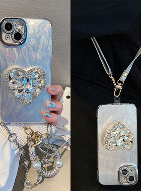 适用oppoa3手机壳a3pro可斜挎a97立体a93水钻a72爱心a58支架a57带a53s挂绳a16挂链a3x韩系a2硅胶a1软壳oppo女