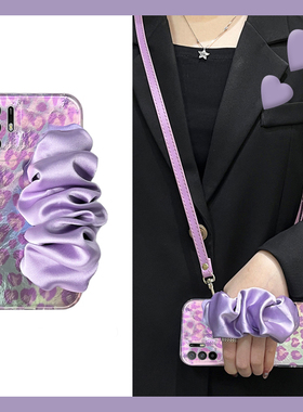 适用oppoa5手机壳a5pro满屏a97紫色a3活力版a93s爱心a91立体a83带腕带a79手腕a58背带a11x可斜挎a2羽纱oppo女