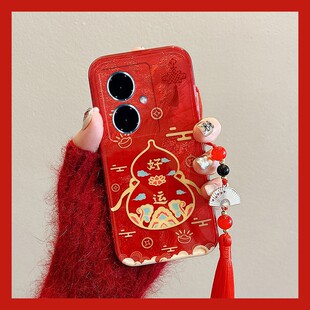 2026葫芦流苏适用vivoy500pro手机壳y50m中国风y300gt新年y200t马年y100i红色y77e好运y78 国潮y93s十vivo女p
