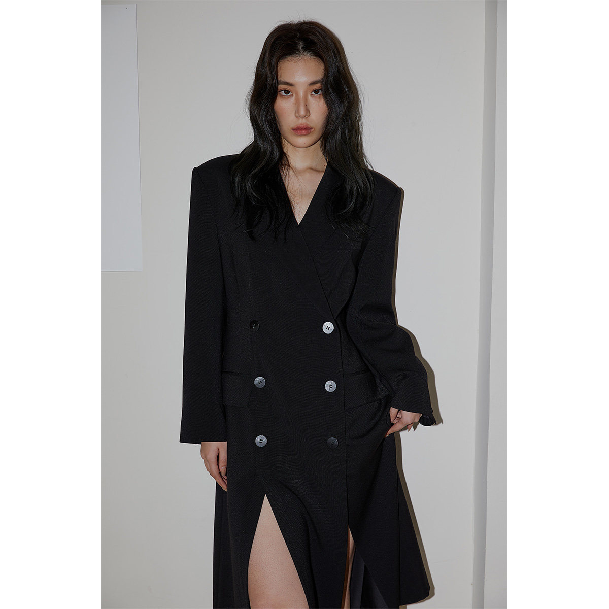 黑标常规西装连衣裙晶咕