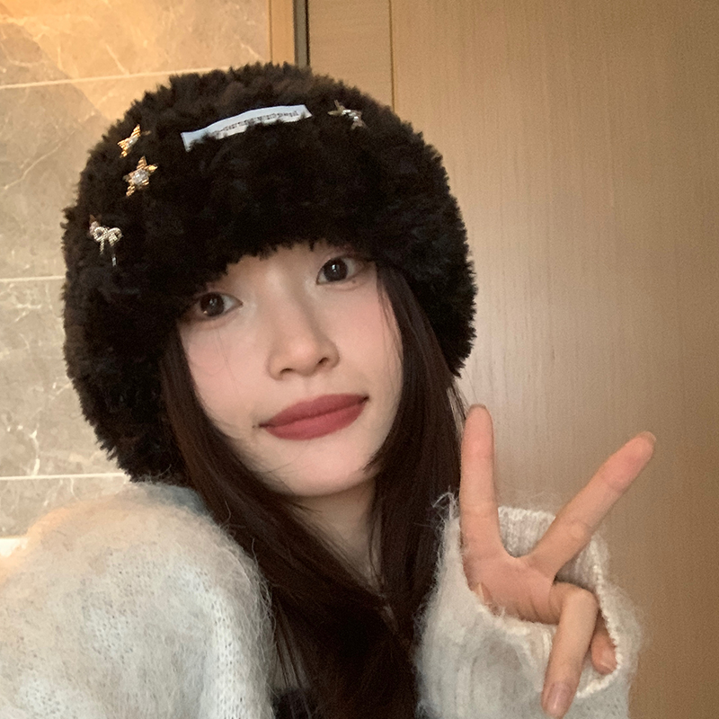 逛街韩版女秋冬毛线帽