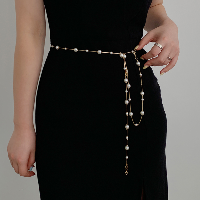 刺毛叔叔女合金仿珍珠甜美