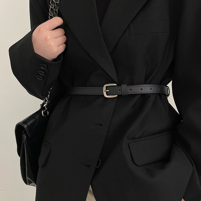 刺毛叔叔女PU合金韩系腰带