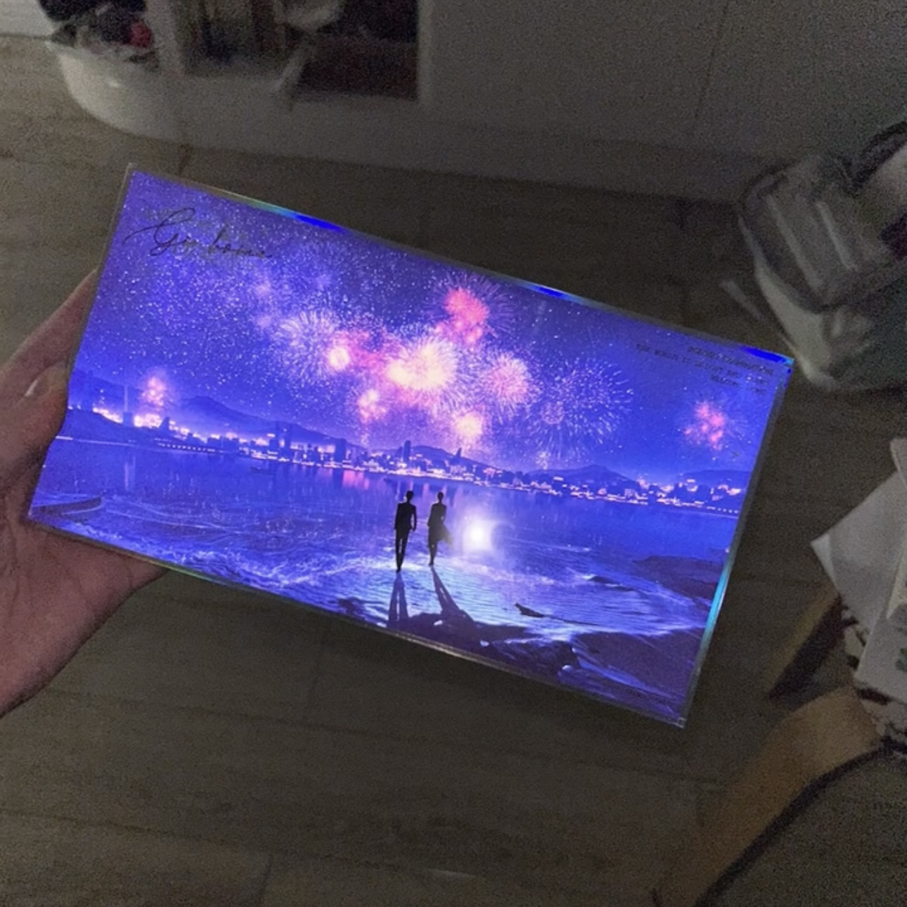 新款全球高考回家系列周边高颜值亚克力反光色纸收藏纪念送朋友