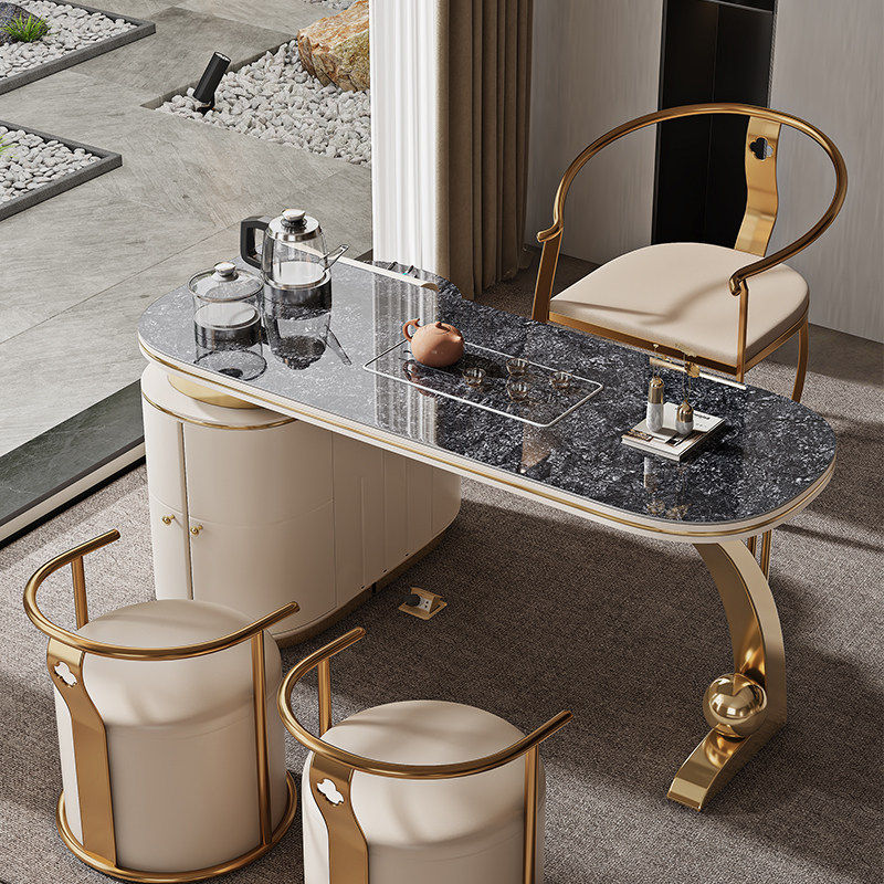 轻奢阳台茶桌2024新款高端简约家用小型功夫茶台岩板泡茶桌椅组合,住宅家具,家用茶台/茶桌,淘宝优惠券,粉丝福利购,淘宝优惠卷