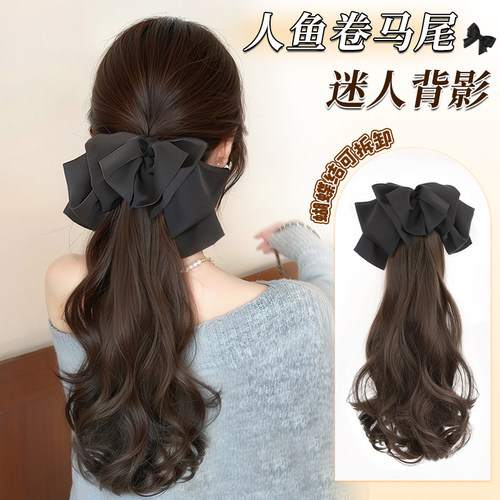 丝丝不凡马尾增加发量