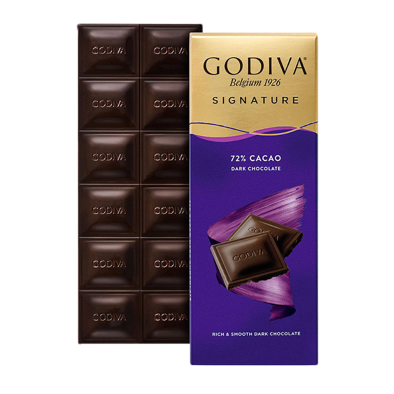 进口GODIVA歌帝梵巧克力排块