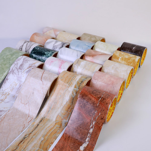 大理石美缝贴条自粘门槛窗台地脚线波导线腰线装贴纸防水耐磨加厚