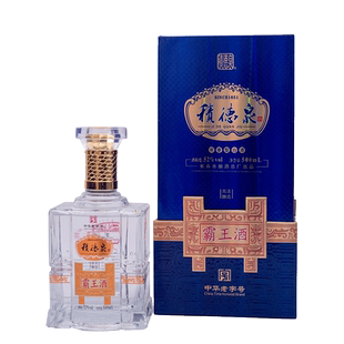 积德泉霸王酒纯粮食白酒高端珍藏白酒52度浓香东北特产节日送礼