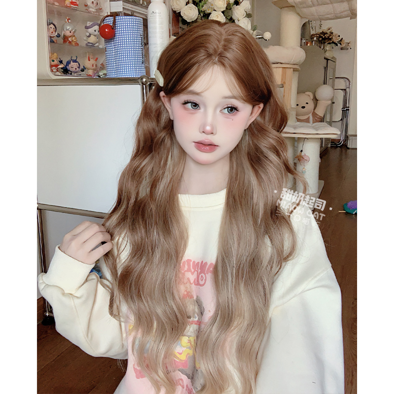 一口喵假发高温丝甜美可爱