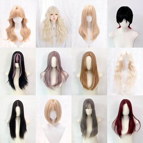 一口喵假发清仓长发女长直发卷发自然假发日常全头套假发