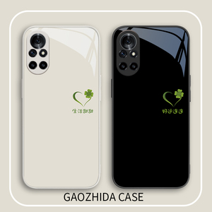 小米12pro手机壳情侣13/11夏天vivox90四叶草80/60pro爱心s16简约opporeno9/8/6pro玻璃7se红米k40适用iqoo套