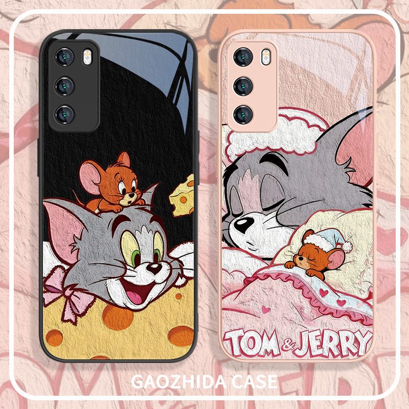 适用小米手机壳情侣款猫和老鼠