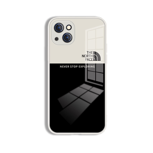 适用苹果13手机壳17pro潮牌北面iPhone14promax新款12个性15套11pro情侣xsmax男16pro女款xr高级感8plus玻璃7