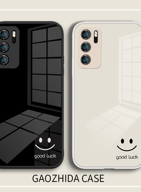 适用于华为mate60pro手机壳简约笑脸p40情侣p50小众mt30液态玻璃nova12男8女9se荣耀90镜面80pro全包x50硬100