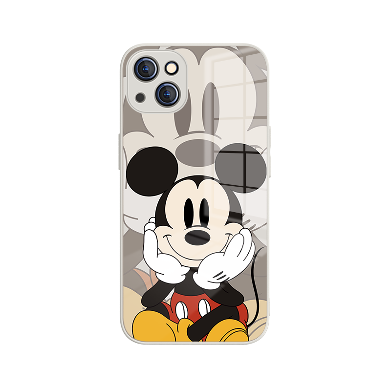 适用苹果14手机壳15pro米奇12情侣13米妮17air新款iPhone12promax创意11苹果16卡通8plus