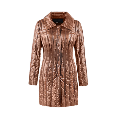 靓诺驼黄棉服LM13164A