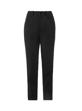 靓诺黑色多片裤LK14486A