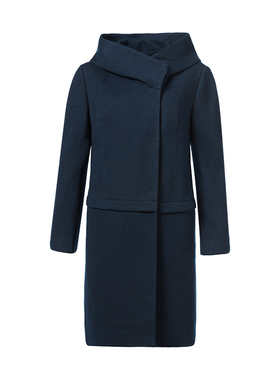 LIANGNUO靓诺蓝绿大衣LD16487A